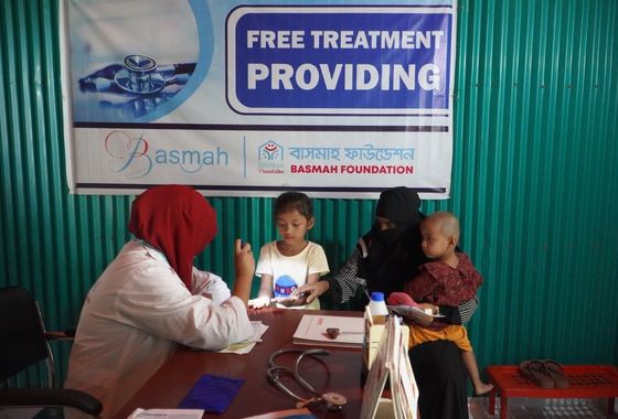 BASMAH Health Clinics dental services for the Rohingya refugees